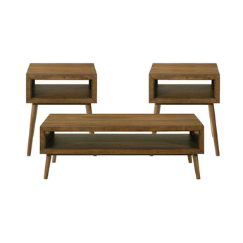Malibu - Three Pack Occasional Set - Brown