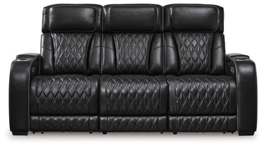 Boyington - Sofá reclinable eléctrico con reposacabezas ajustable