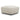 Utopia - Ottoman With Casters - Mega Ivory