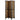 Marlene - 3-Panel Room Divider Folding Screen - Rustic Tobacco