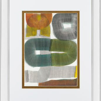 Geode Abstraction I By Jodi Fuchs - Dark Gray