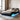 Upholstered Platform Bed With LED Light, Frame Slatted