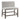 Seneca - Counter Bench With Upholstered Back And Fabric - Brown