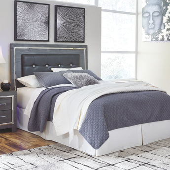 Lodanna - Queen UPH Panel Headboard - Gray