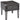Todoe - Dark Gray - Rectangular End Table