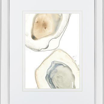 Ocean Oysters III By June Erica Vess - Gray