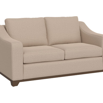 Natural Parota - Loveseat - Capuccino Brown