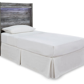 Baystorm - Twin Panel Headboard - Gray