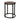 Blackburn - End Table - Charred Brown