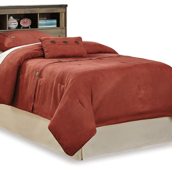 Trinell - Twin Bookcase Headboard - Brown