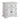 Heather - 1-Drawer Nightstand With USB - Rustic White
