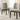 Burkhaus - Dining UPH Side Chair (Set of 2) - Beige / Dark Brown