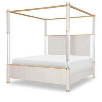 Miramar - Panel Bed Canopy Acrylic Posts