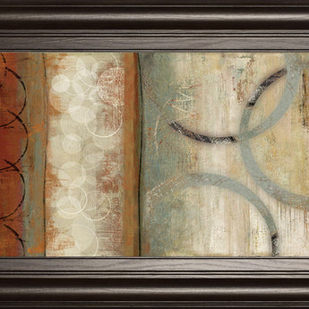 Juncture Il By Tom Reeves - Framed Print Wall Art - Light Brown