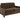 Walnut - Upholstered Loveseat - Deep Forest Brown