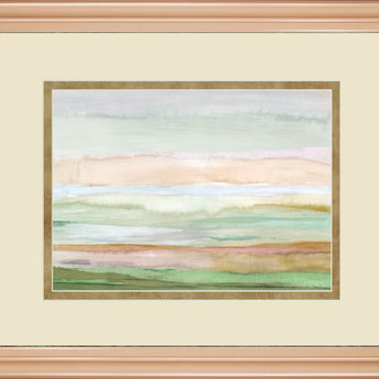 Pursuit By Ruth Palmer - Framed Print Wall Art - Pink