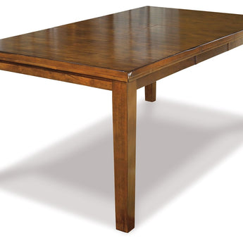 Ralene - Rectangular Dining Room Butterfly Extension Table - Medium Brown