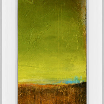 Antigua Bay Il By Erin Ashley - Mirror Framed Print Wall Art - Green