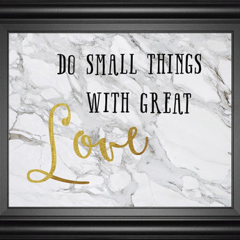 22x26 Marble Love By Amanda Murray - Pearl Silver