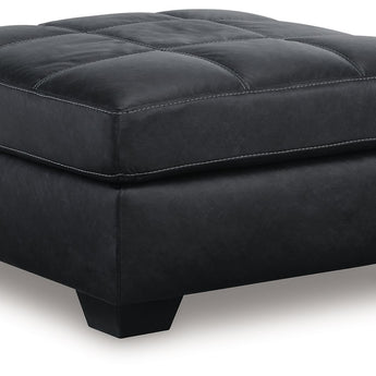 Barlin Mills - Oversized Accent Ottoman - Carbon