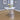 Retro - Round Wood Top Dining Table - White And Chrome