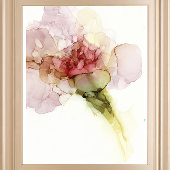 22x26 Flower Passion II By Jennifer Goldberger - White