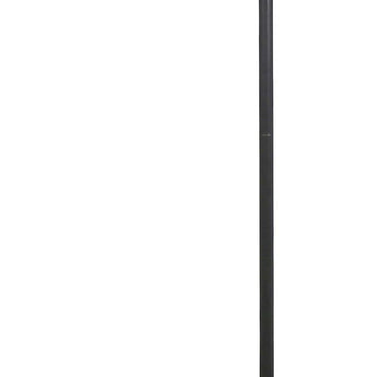 "Glass Orbs" Metal Floor Lamp - Matte Black / Soft Gold / Clear