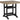 Fairen Trail - Negro/Madera flotante - Mostrador cuadrado TBL con Umb OPT