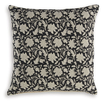 Alanderson - Pillow - Black / Ivory