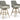 Seton Creek - Barstool With Cushion (Set of 2) - Beige / Gray