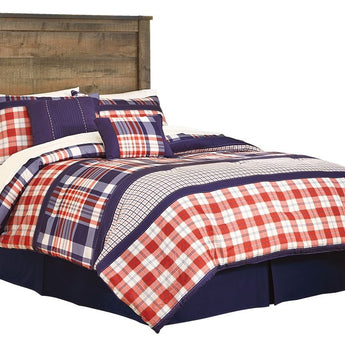 Trinell - Full Panel Headboard - Brown