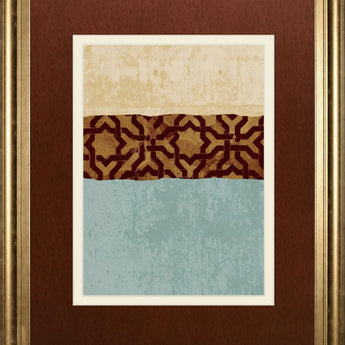 34x40 Revealed II By Alonzo Saunders - Dark Brown
