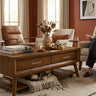 Elements International Santa Barbara - Coffee Table styled in a designer-styled interior lifestyle setting at Quality Home Furniture