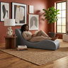 Elements International Valari - Lounge Chair styled in a designer-styled interior lifestyle setting at Quality Home Furniture