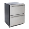 Sapphire 24" Refrigerator Drawers, Series 3,S.S. - SRD243SSPR
