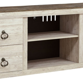 Willowton - TV Stand With Fireplace Option