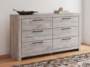 Broachmyn - Six Drawer Dresser - Gray