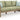 Serena Shores - Beige / Green - Sofa With Cushion