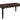 Higgins - Dining Table - Dark oak