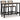 Shoreline Beach - Outdoor Counter Table And 2 Barstools (Set of 3) - Black / Beige