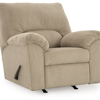 SimpleJoy - Rocker Recliner - Sand