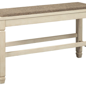 Bolanburg - DBL Counter UPH Bench  - Beige