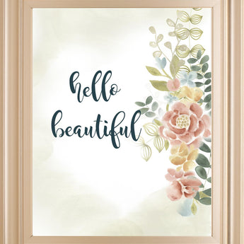 22x26 BaBy Girl I By Studio W - Beige