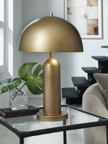 Wendfield - Metal Table Lamp - Antique Gold Finish