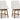 Cabalynn - Oatmeal / Light Brown - Upholstered Swivel Barstool (Set of 2)