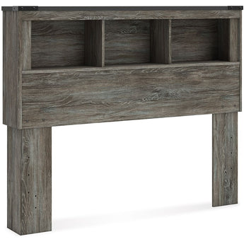 Frandern - Full Bookcase Headboard - Gray