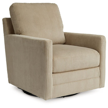 Icaman - Swivel Chair - Sand