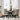 Glinari - 5 Pc. - Dining Room Table, 4 Side Chairs - Taupe / Black