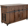Parota Kitchen Island Cinnamon Brown - Islands at Quality Home Furniture Mesquite