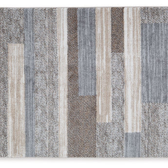 Sethburn - 8' x 10' Rug - Cream / Brown / Gray